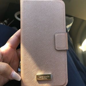 Pre own iPhone 6 Plus Kate Spade wallet case